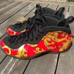 Supreme x Nike Foamposite One PRM - Red